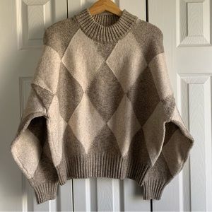 H&M x Pringle of Scotland Beige Sweater